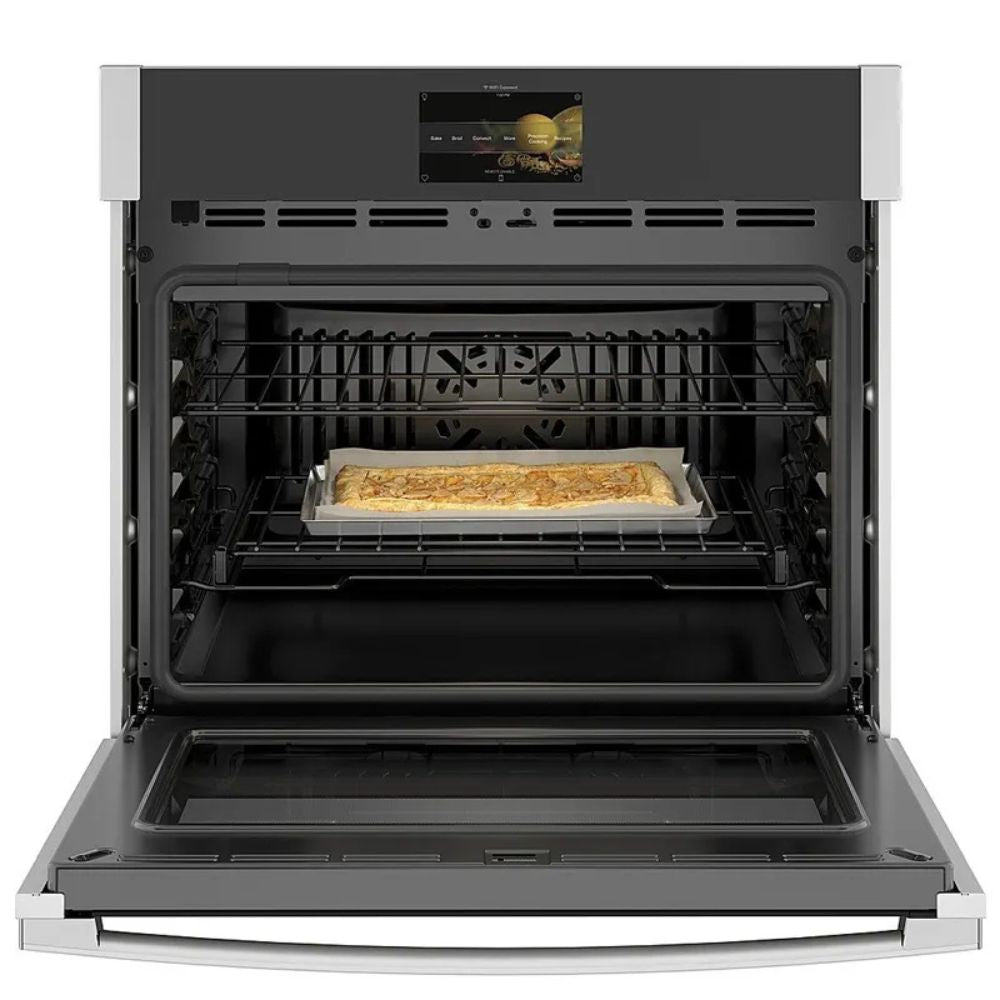 Stainless Steel 30" Smart Built-In Single Electric Convection Wall Oven