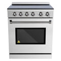 Freestanding Induction 30" White Electric Range Stove